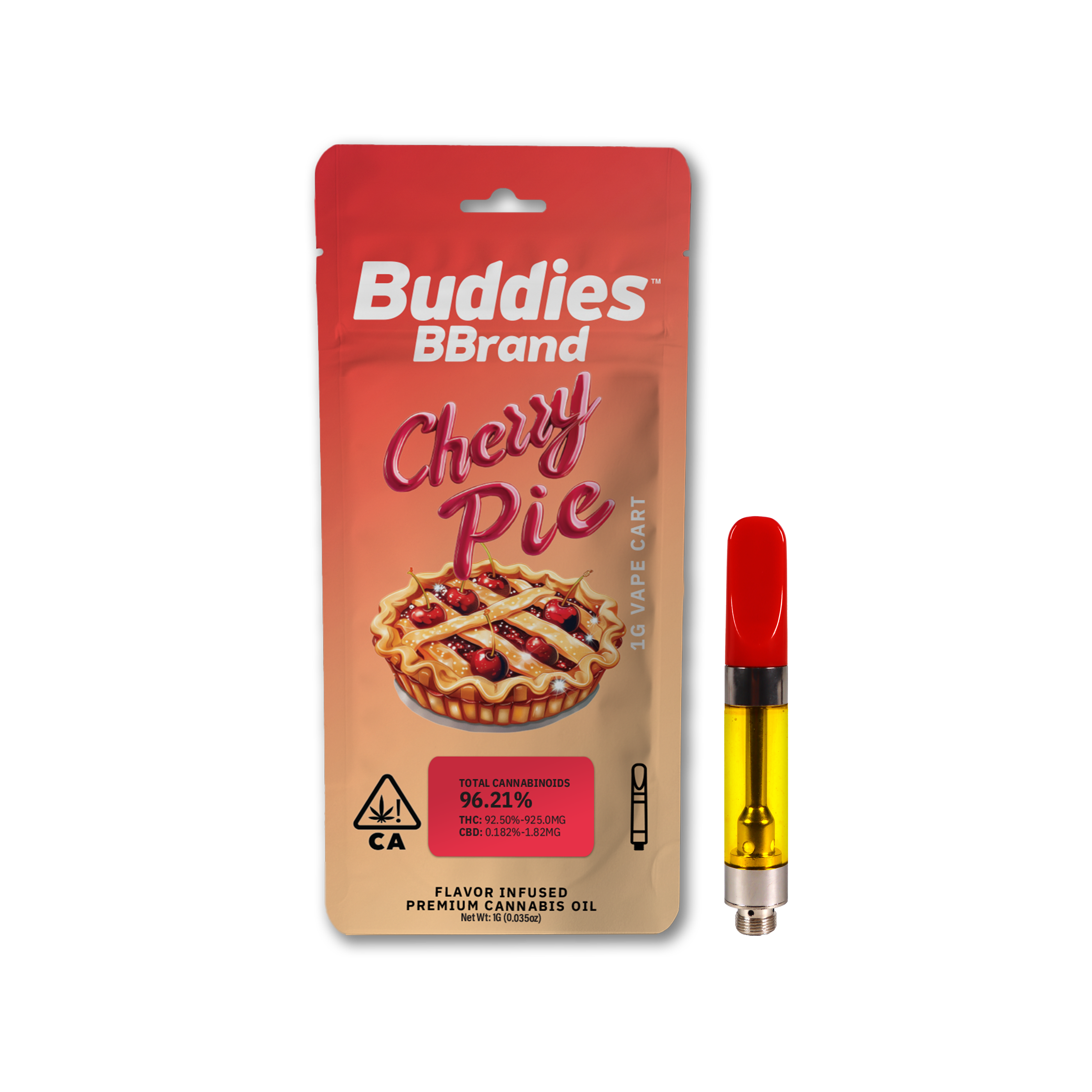 Photograph of product: CHERRY PIE DISTILLATE CART 1G