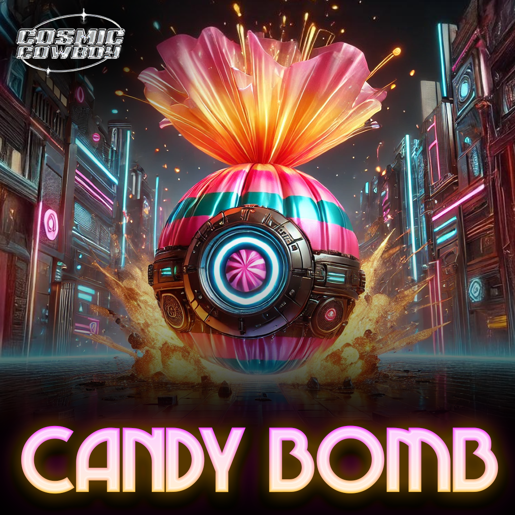 Photograph of product: DELI - COSMIC COWBOY Candy Bomb - 28g