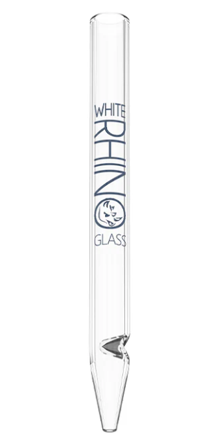 Photograph of product: White Rhino - Quartz Glass Dab Straw