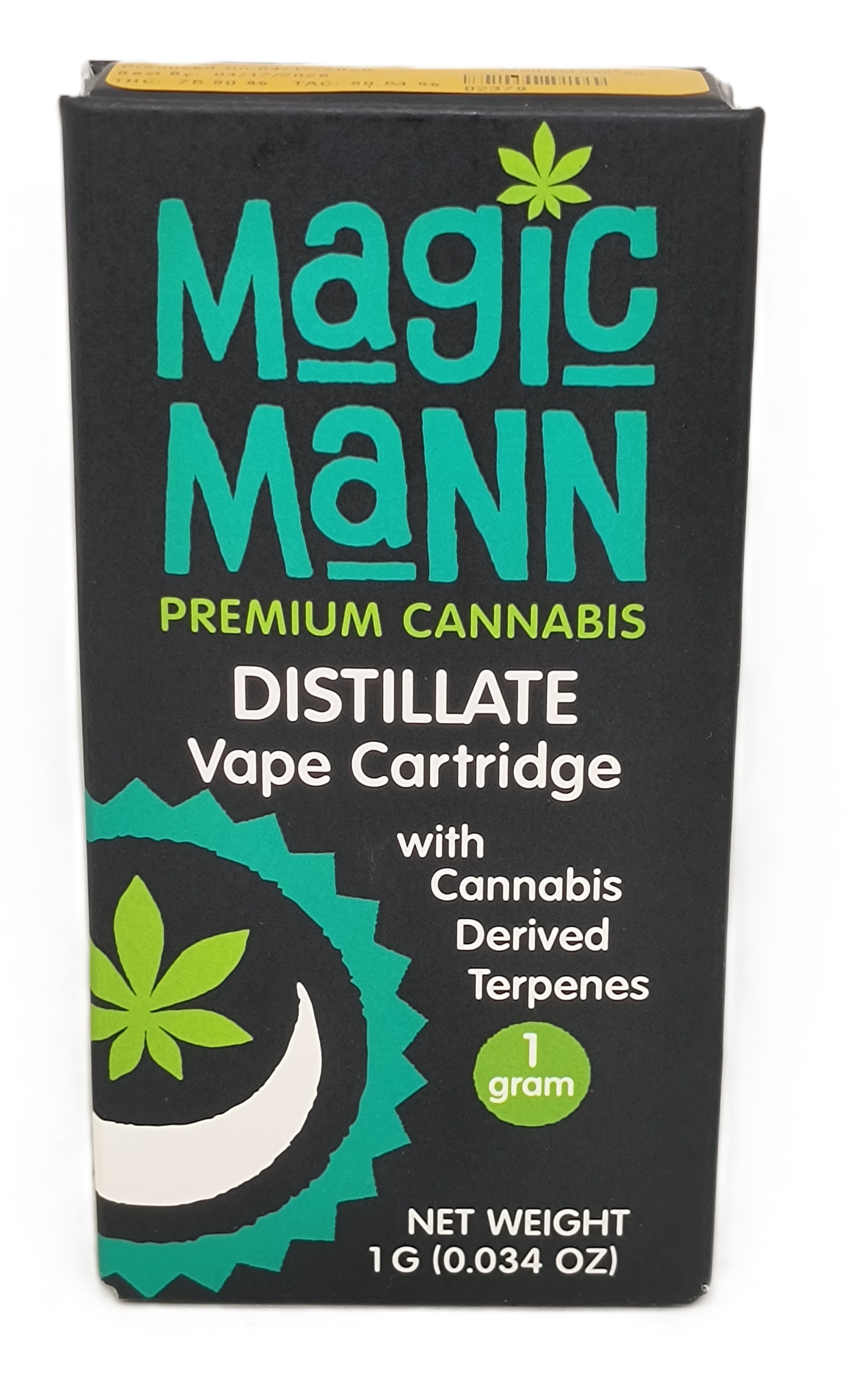 Photograph of product: Sour Sherbet Distillate Vape Cart | Magic Mann