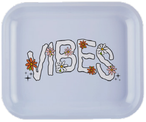 Photograph of product: Vibes: Daisy Rolling Tray (Medium)