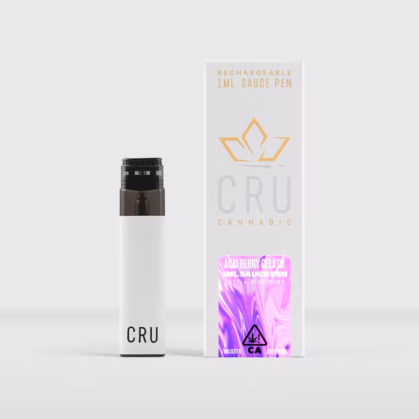 Photograph of Product: CRU | Acai Berry Gelato | Live Resin Disposable