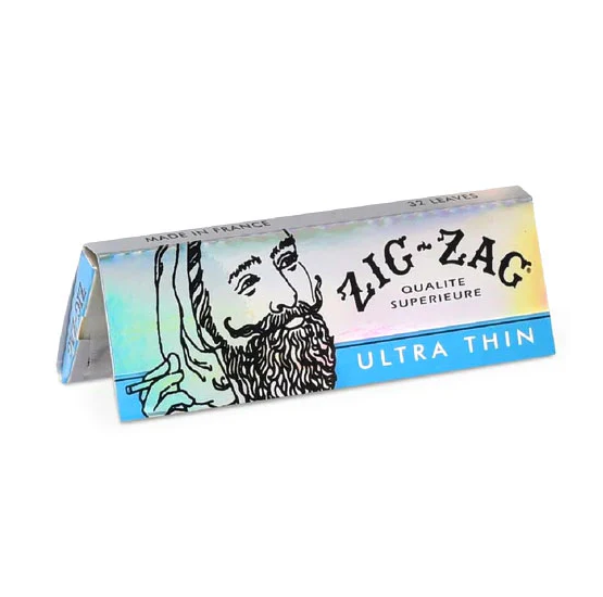 Photograph of product: Papers - Zig Zag - Ultra Thin 1 1/4 - 32 Pack