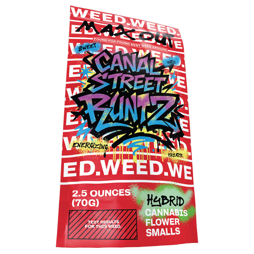 Photograph of product: Canal Street Runtz | Premium Oui'd. | 2.5oz MAX OUT - 70.0g