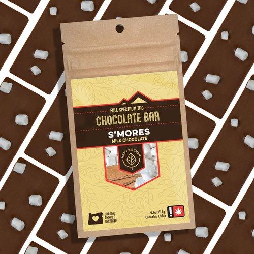 Photograph of product: HK 100mg Smores Chocolate Bar