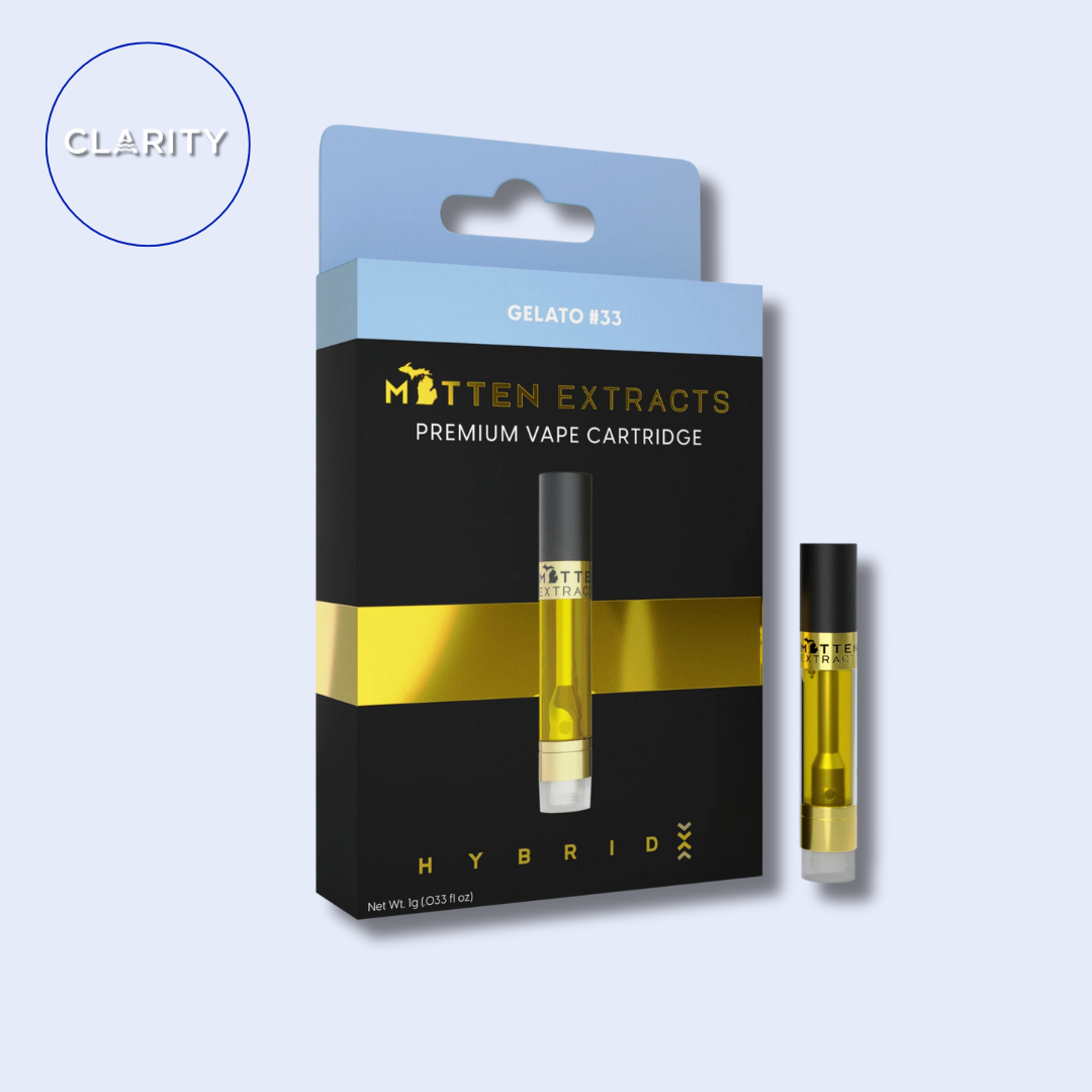 Photograph of product: Mitten Extracts Cartridge | Gelato #33