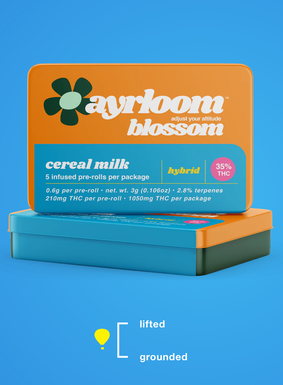 Photograph of product: Cereal Milk - 5 pk Pre-rolls - Ayrloom