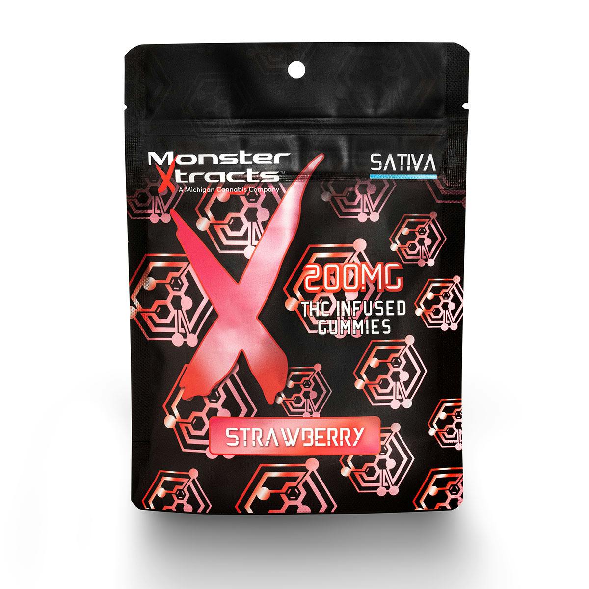 Photograph of product: Monster Medibles | Strawberry | 200mg
