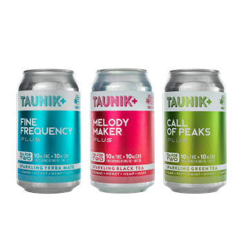 Photograph of product: Call of Peaks Mint Lime Sparkling Green Tea