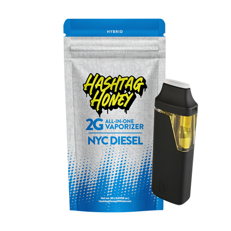 Photograph of product: au chocolattag Honey - NYC Diesel - 2G Disposable
