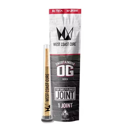 Photograph of product: CUREJOINT - UNOBTAINIUM OG 1G - WEST COAST CURE
