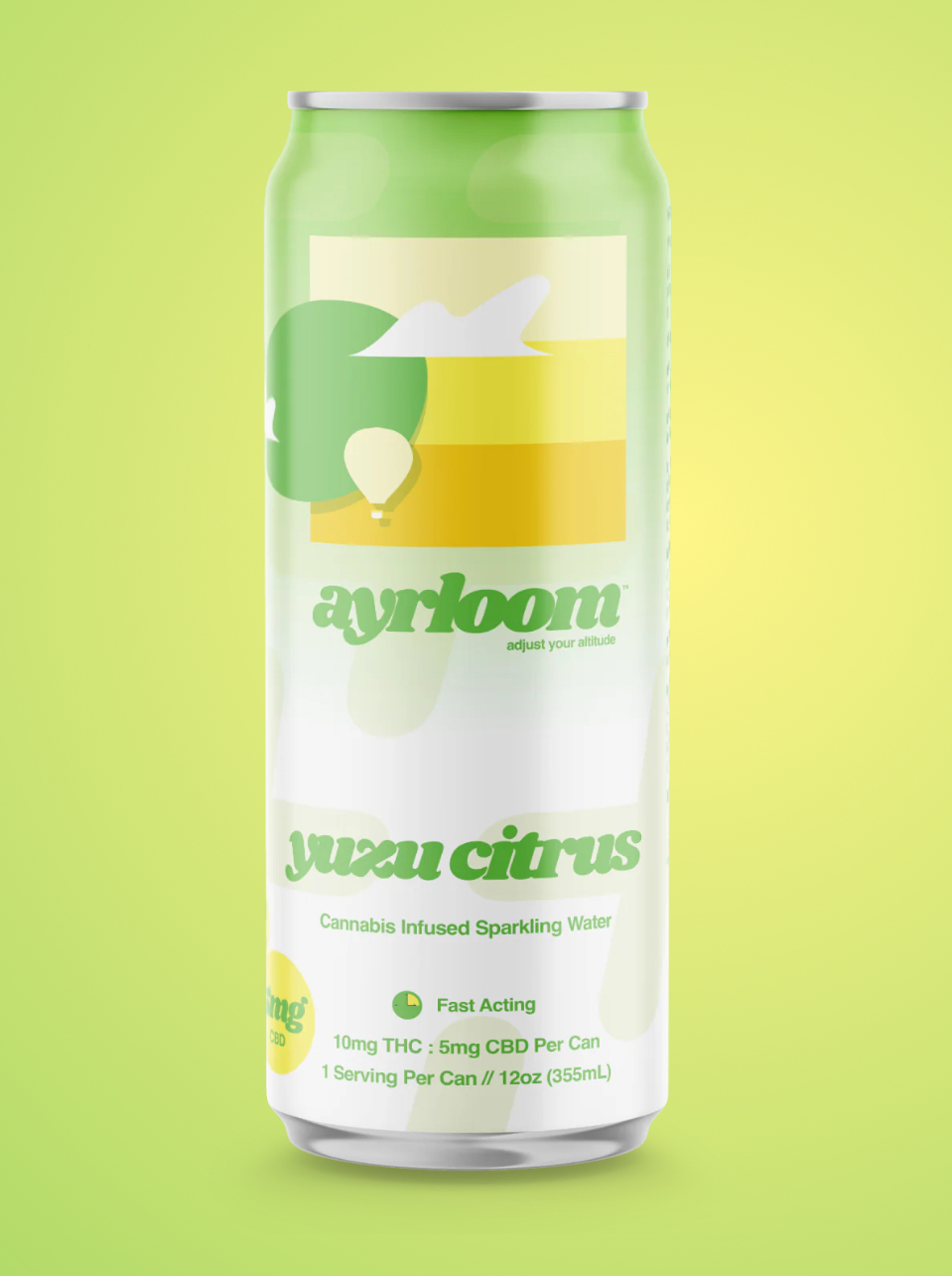 Photograph of Product: Ayrloom AU- Beverage 12oz - 2:1 - Yuzu Citrus