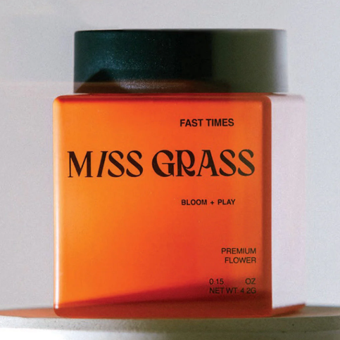 Photograph of product: Flower - Miss Grass - Durban Strawberries (S) - - 4.2g