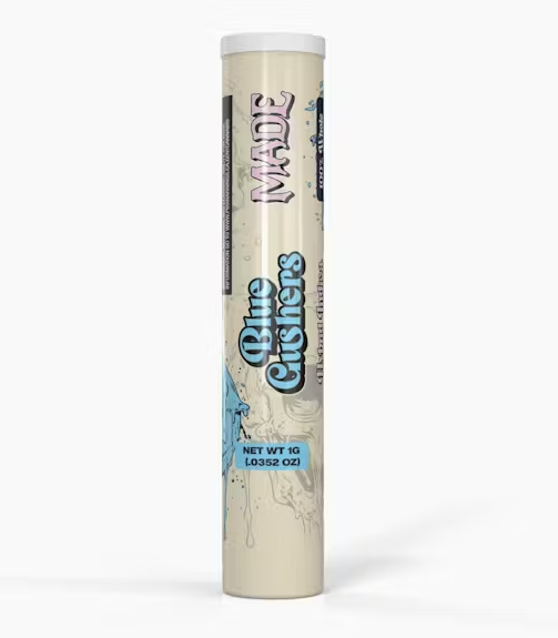 Photograph of product: Made Blue Gushers Oui'd Hybrid Preroll 1g