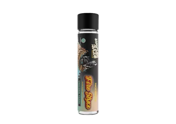 Photograph of product: Blazing Star 1g Fire Styxx Infused Preroll By Glorious Oui'd Co.