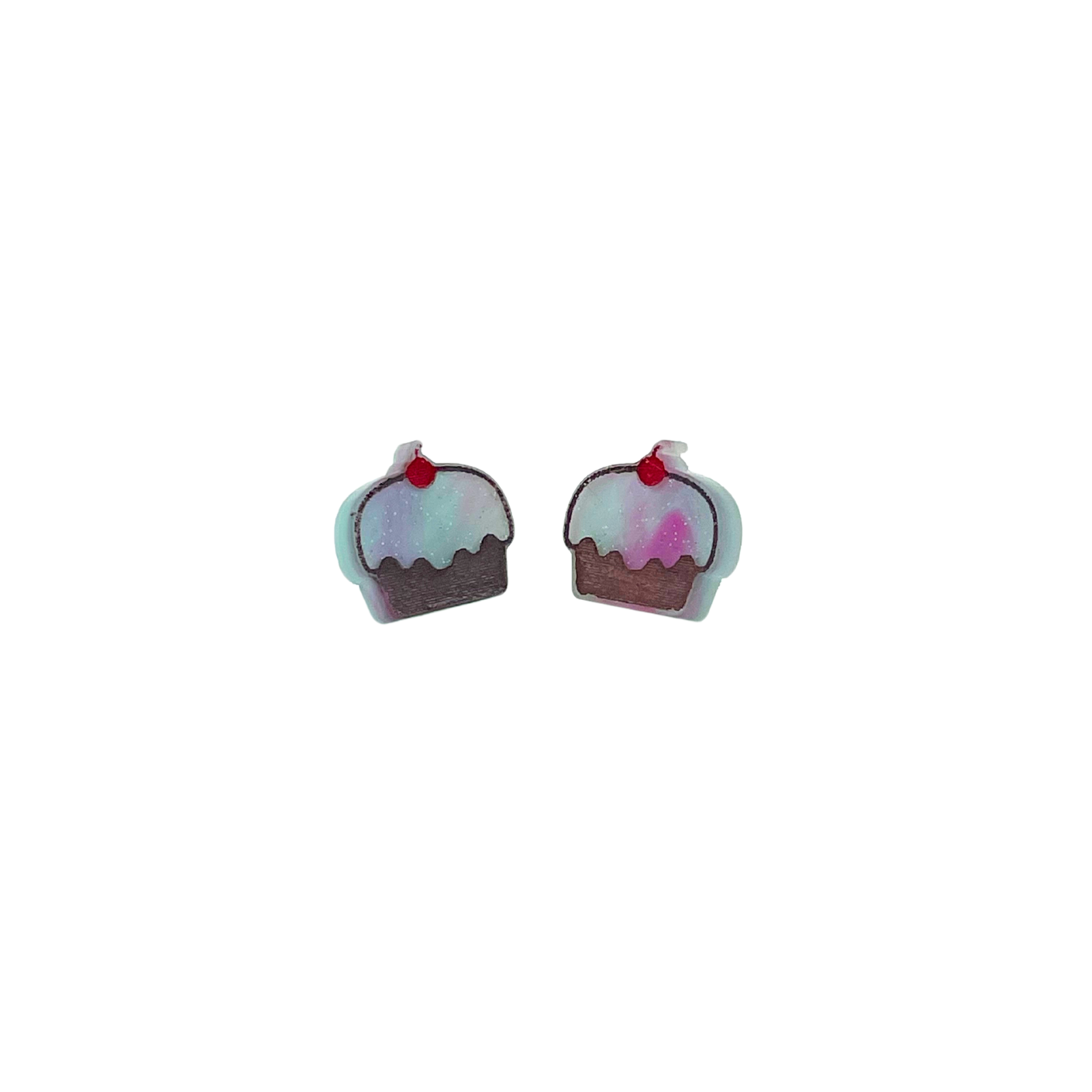 Photograph of Product: Killer Cupcake | Stud Earrrings