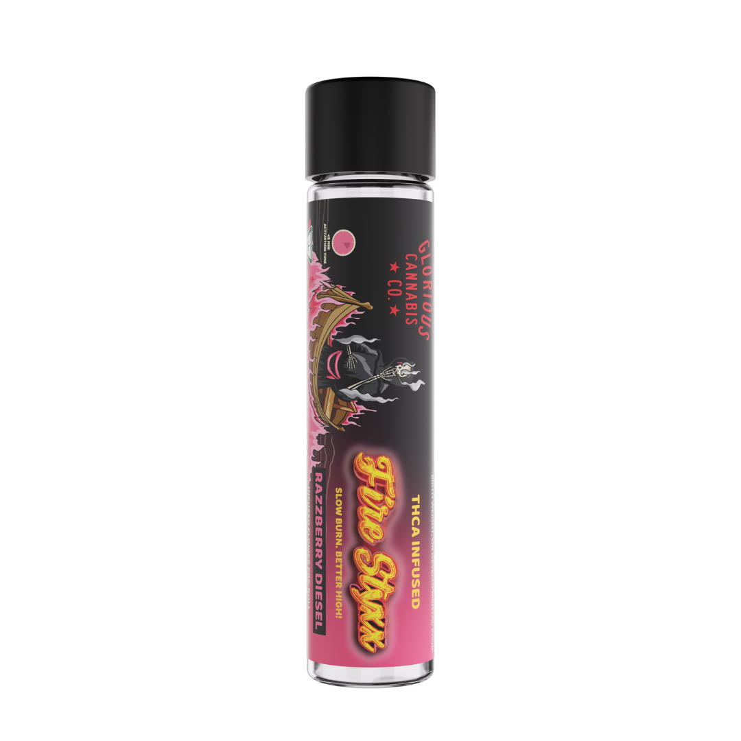 Photograph of product: Razzberry Diesel FireStyxx 1g