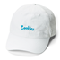 Photograph of product: Original Mint Cotton Canvas | Dad Hat | White/Cookies Blue