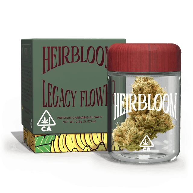 Photograph of product: Heirbloom Flower: Banana OG - 3.5g (by CBX) - 