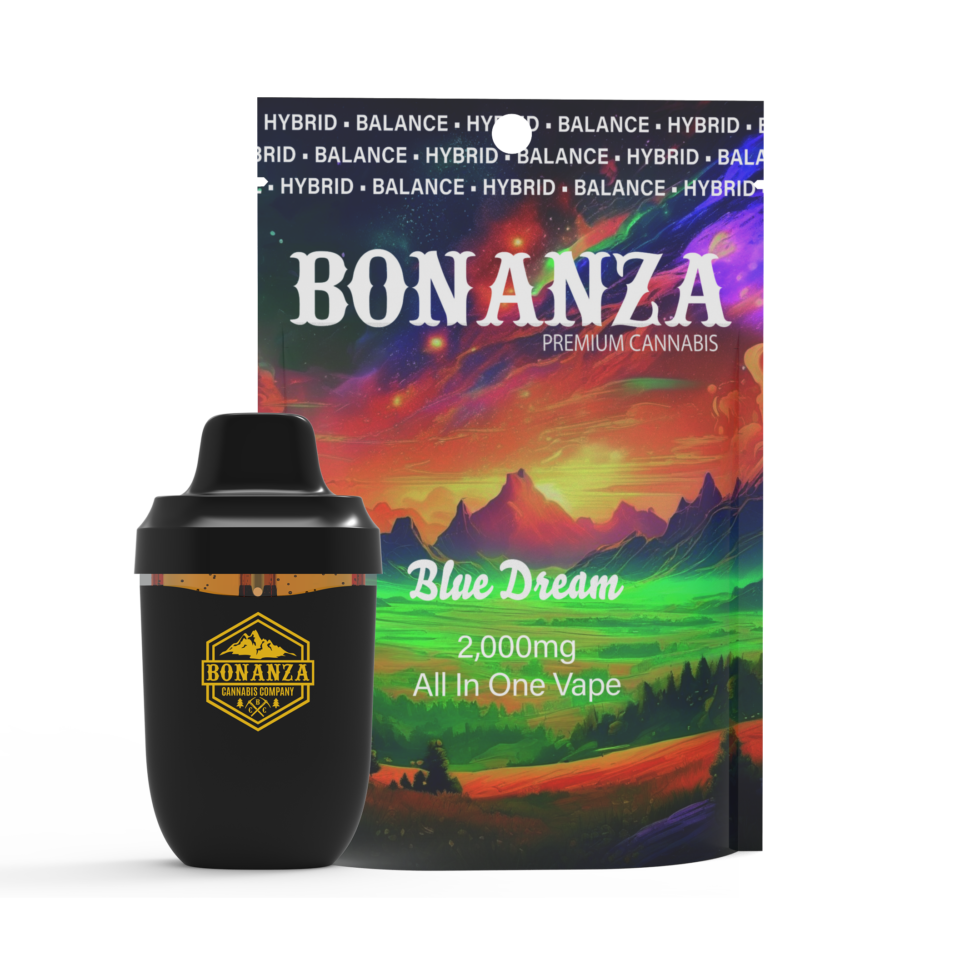 Photograph of product: Bonanza | Blue Dream AIO Vape, 2g