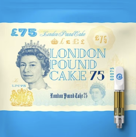 Photograph of product: London Pound Cake 1g Cart-S