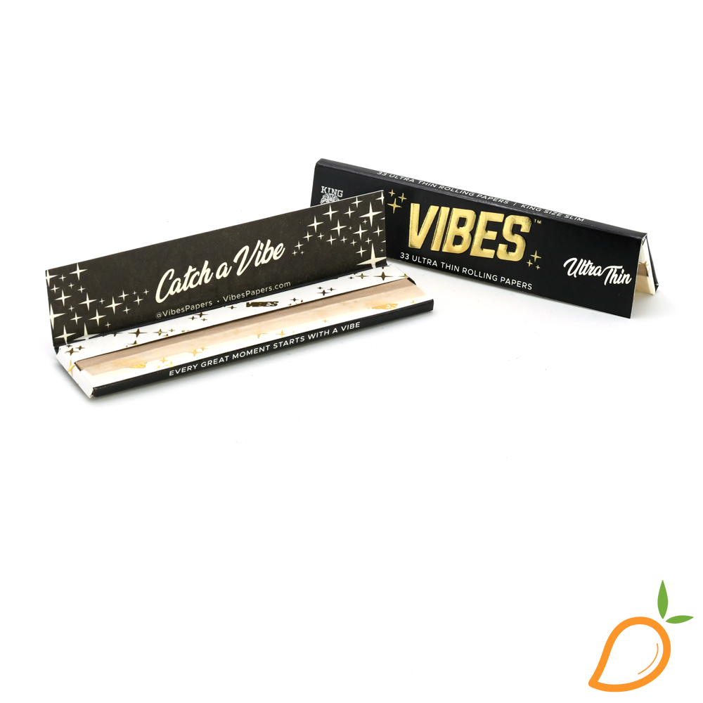 Photograph of product: $2.99 Ultra Thin King Size Papers Vibes