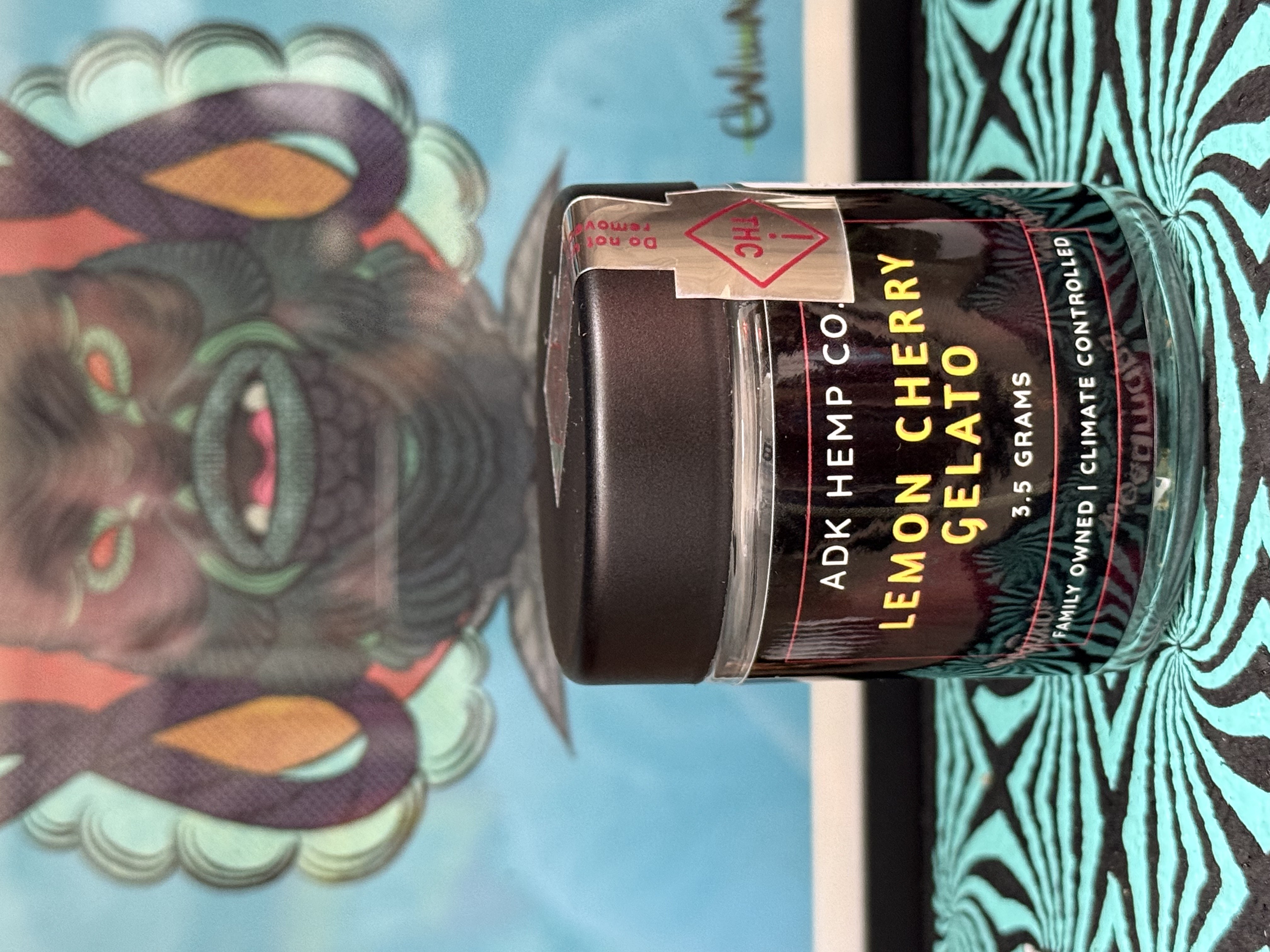 Photograph of product: ADK Hemp Co Flower - Lemon Cherry Gelato - 3.5g