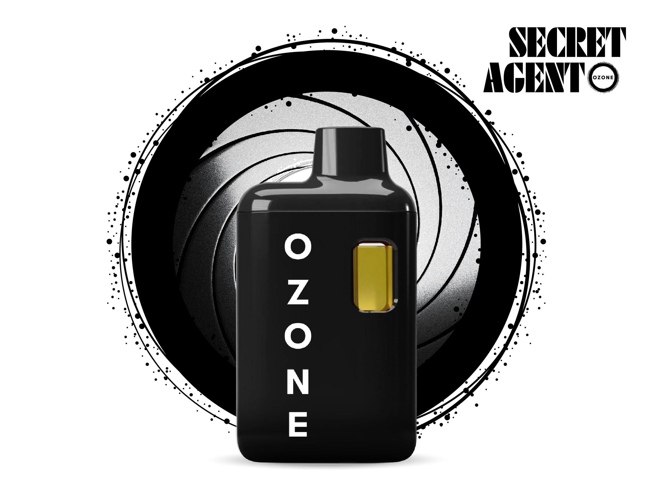 Photograph of product: Ozone Vape Disposable 1g Distillate- Secret Agent