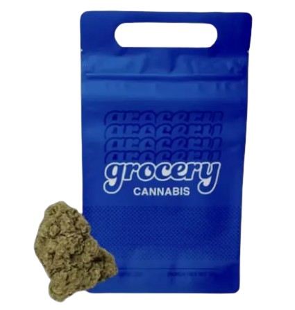 Photograph of product: Flowerhouse | Grocery Bag | Mango x Papaya Bomb | Flower - 28g