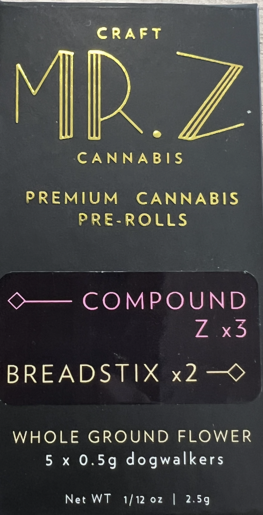Photograph of product: Compound Z x Breadstick | dogwalkers