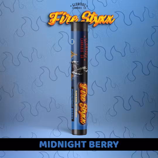 Photograph of product: Midnight Berry Infused Fire Styxx | Pre Rolls