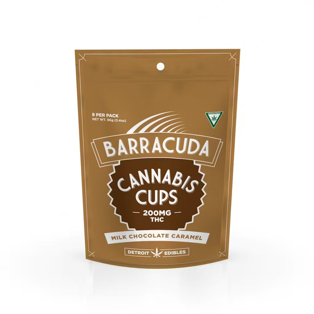 Photograph of product: Barracuda Cups Milk Chocolate Caramel
