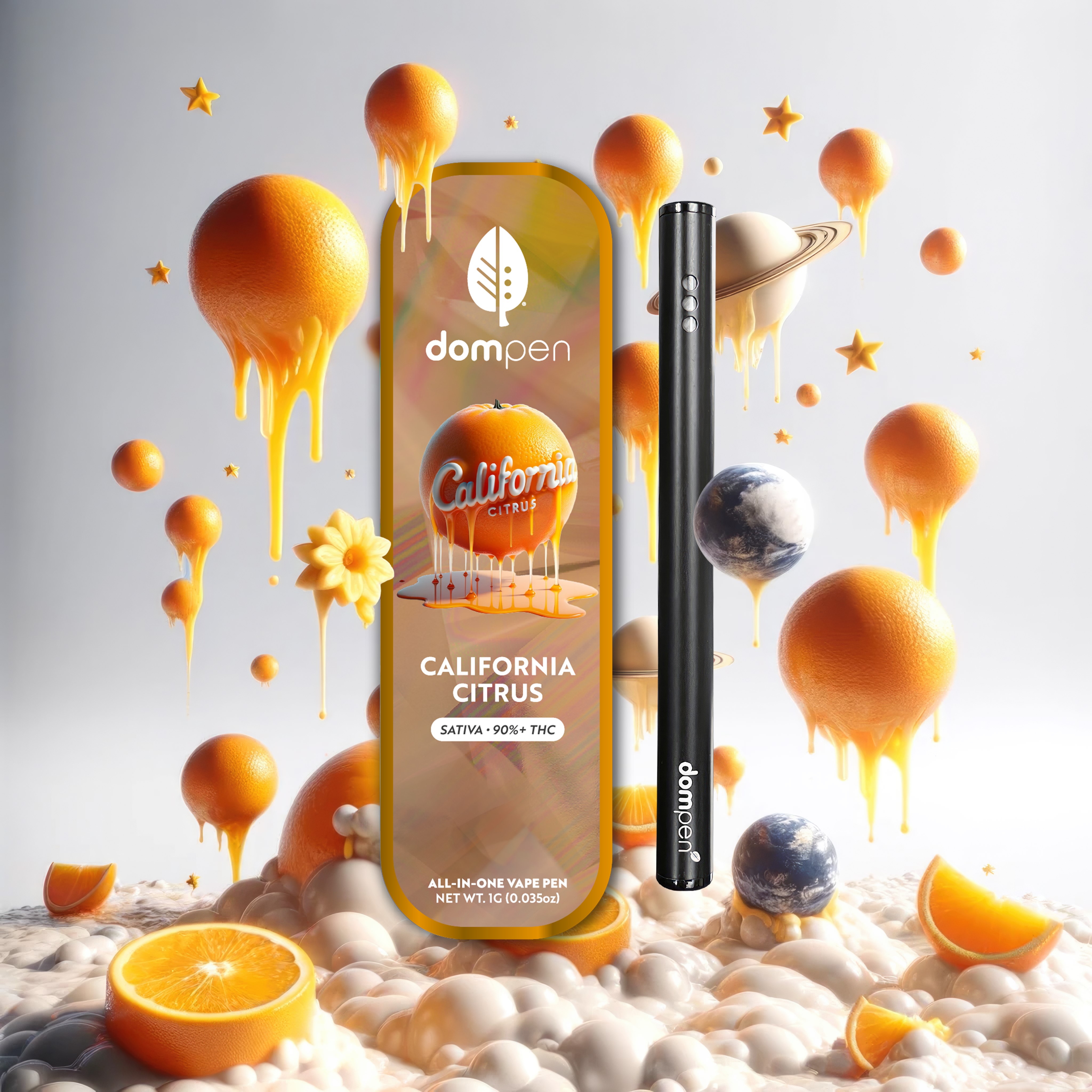 Photograph of product: DomPen | Disposable | California Citrus | 1g