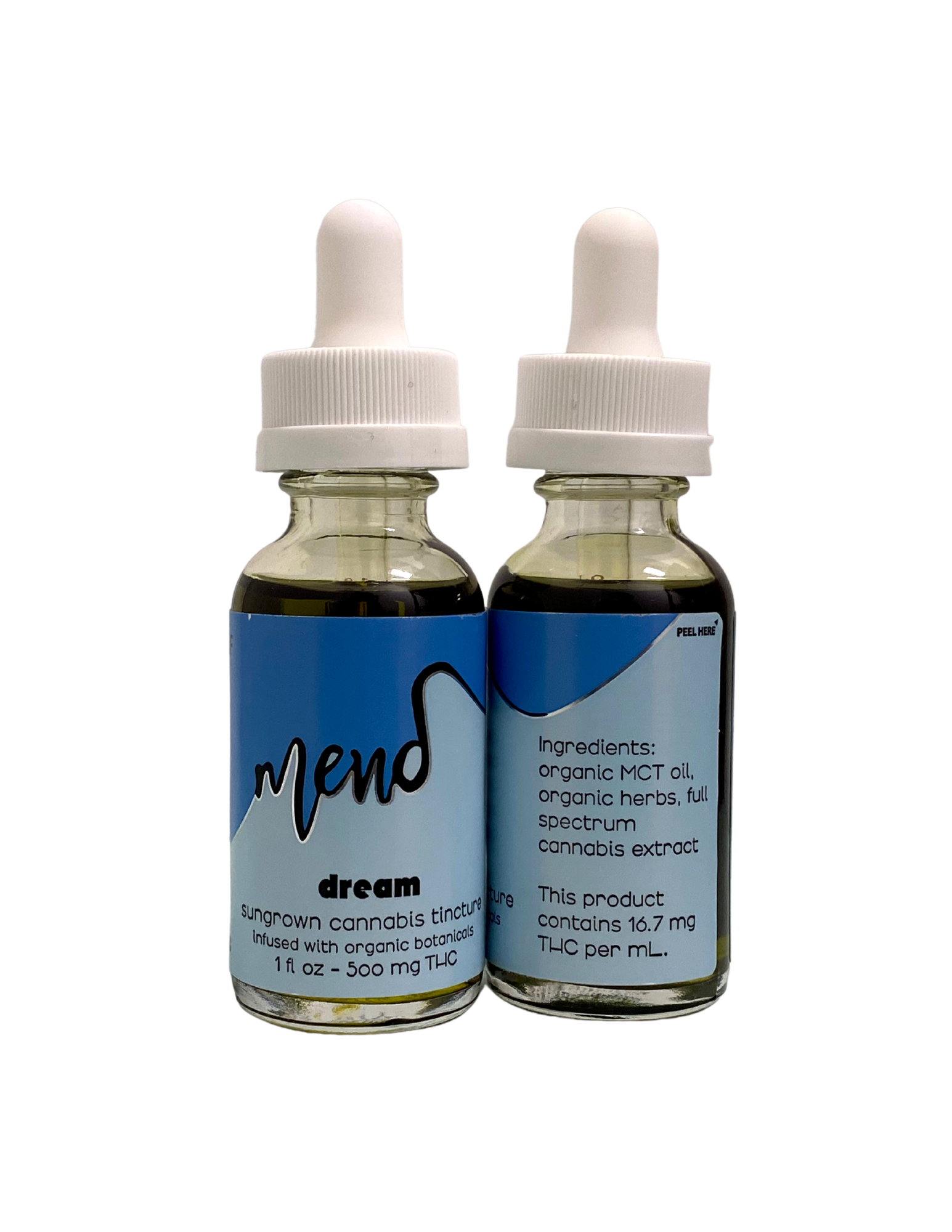 Photograph of Product: 500MG THC 'Dream' Tincture