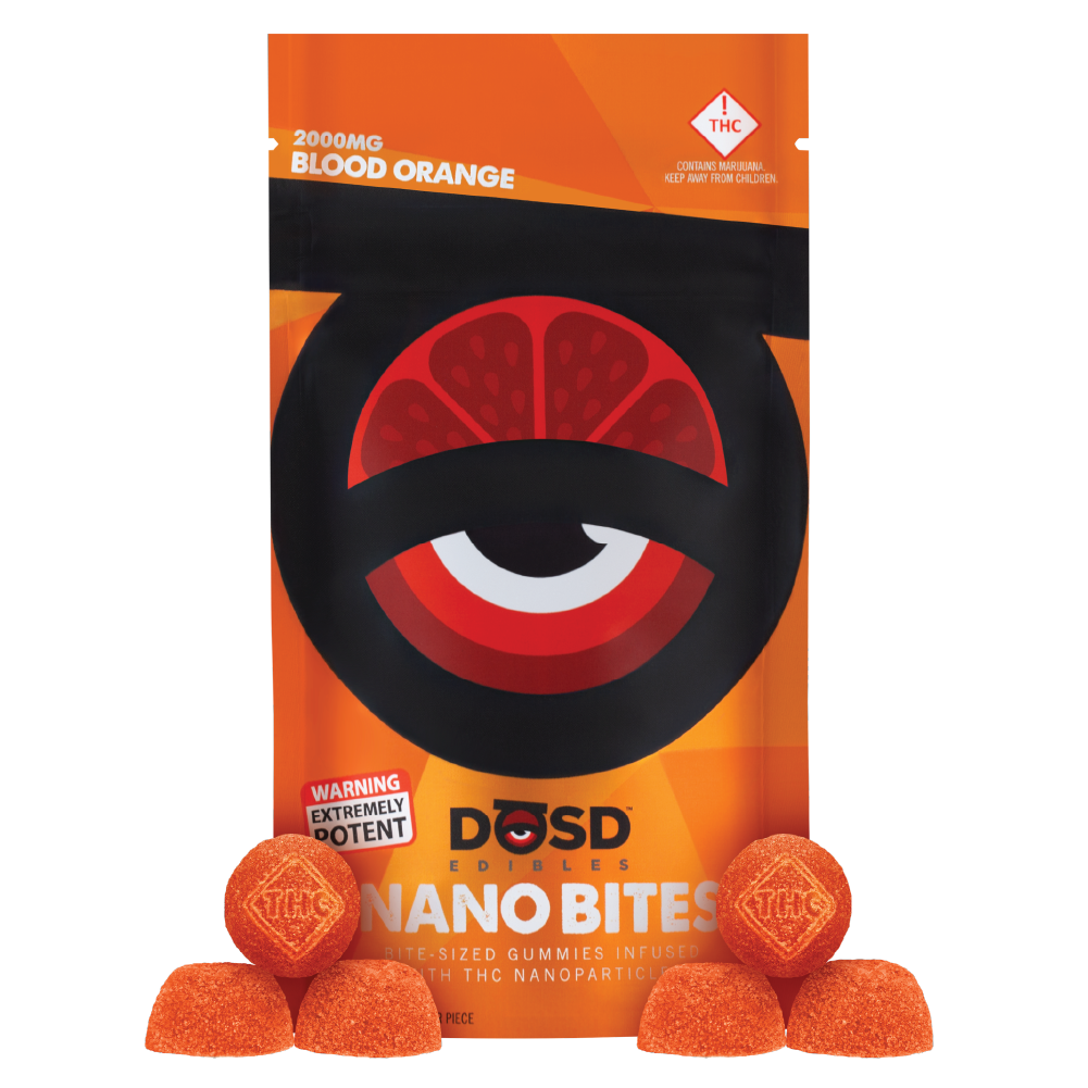 Photograph of product: Blood Orange Nano Bites | 2000mg