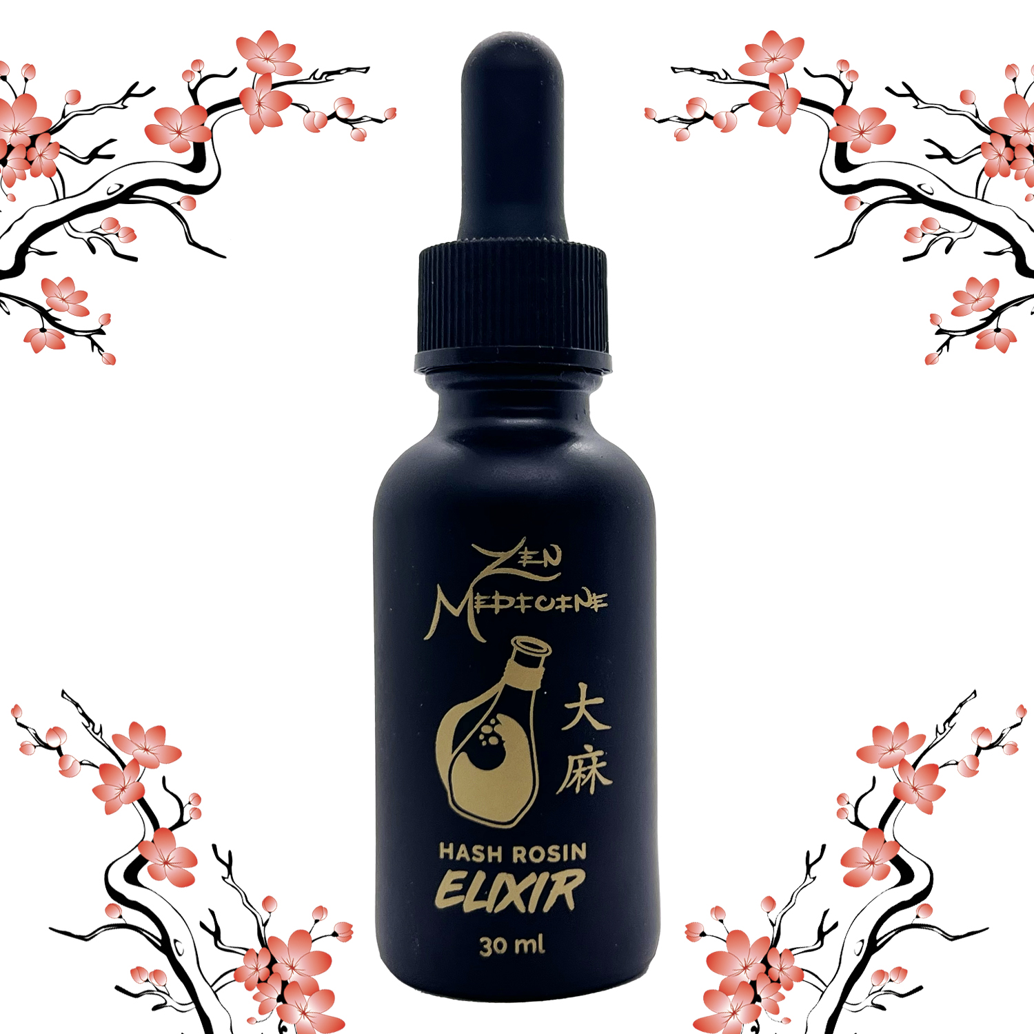 Photograph of product: Huckleberry au chocolat Rosin Elixir 30ml (Oui'd)