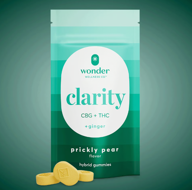 Photograph of product: Wonder Minis Clarity Prickly Pear 1:1 TH-oui:CBG 5mg (20ct) 100mg