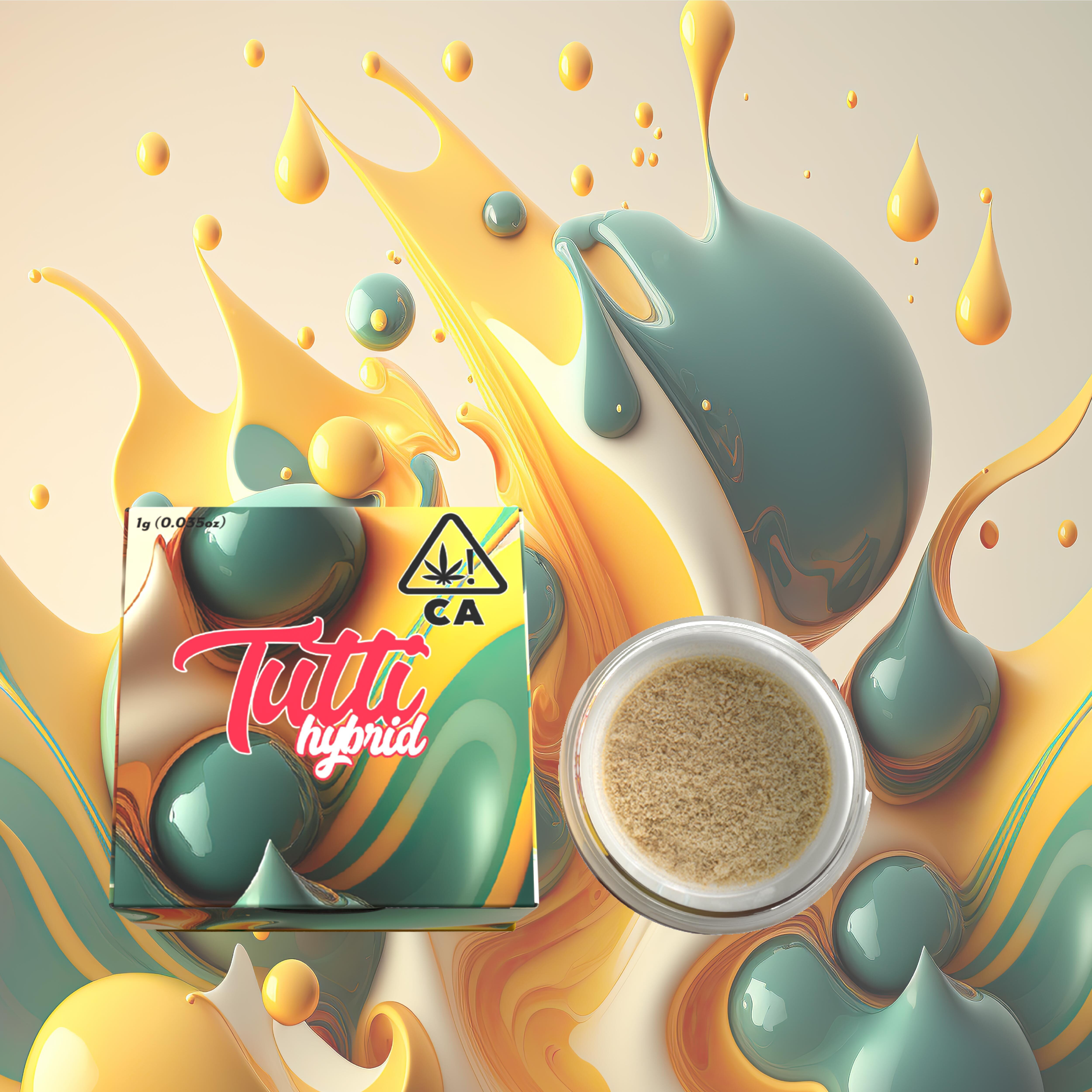Photograph of product: Tutti - Grape Gas 1g Live au chocolat