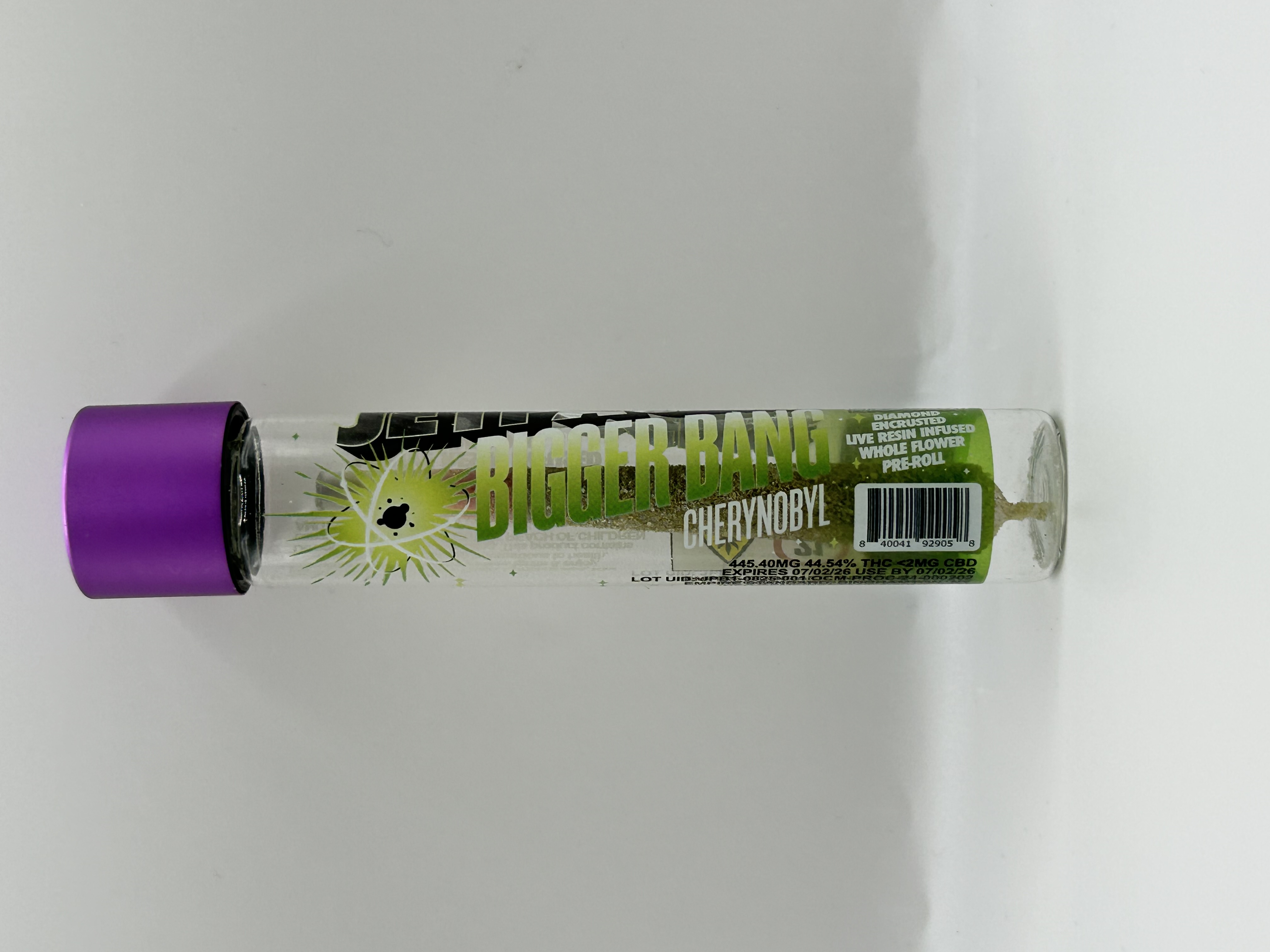 Photograph of product: Jetpacks | Chernobyl | Live Resin Infused Preroll