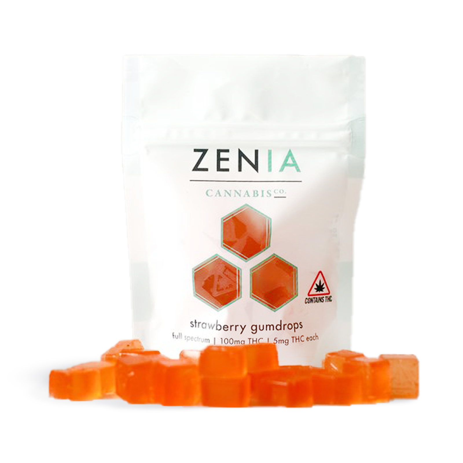 Photograph of product: Strawberry Gumdrops