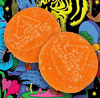 Photograph of product: Outrageous Orange | 20pk | 100mg | Sapura