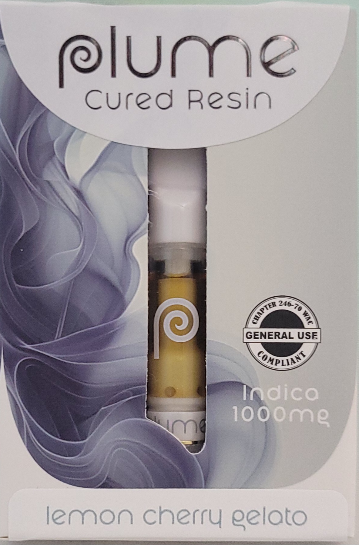 Photograph of product: Lemon Cherry Gelato *Cured Resin* | 1g