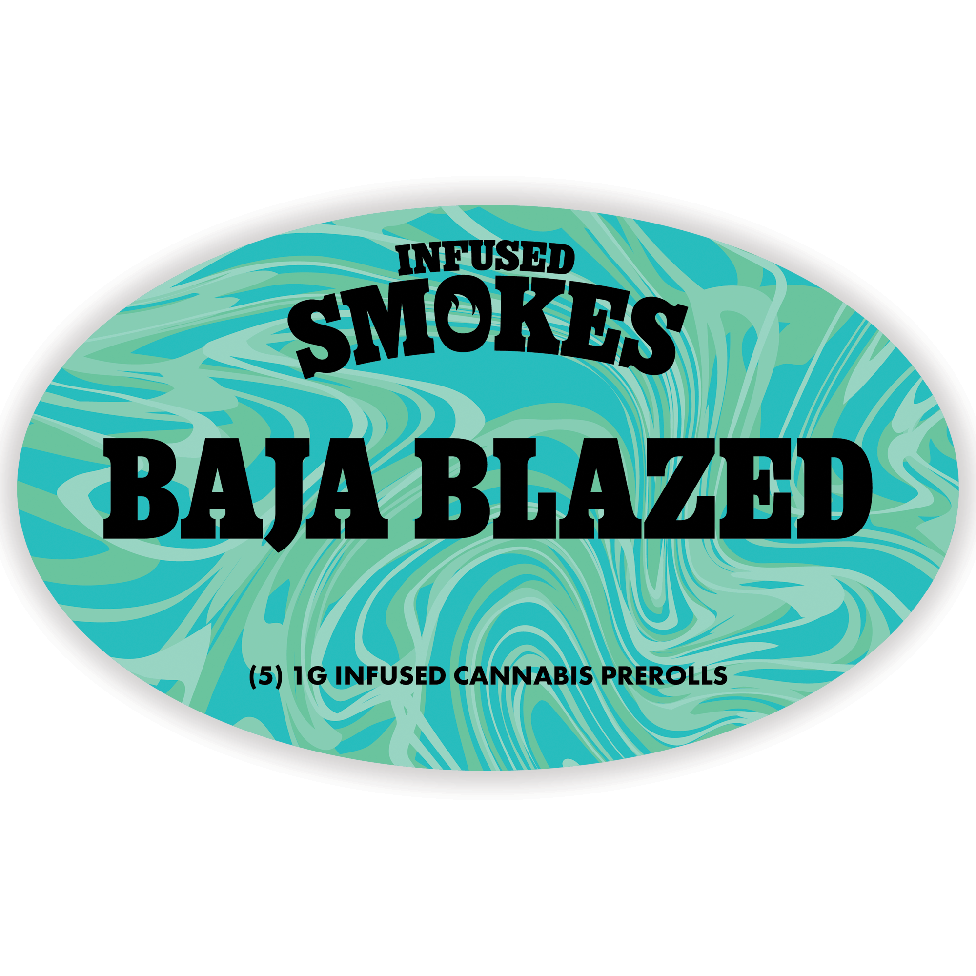 Photograph of product: Smokes | Baja Blazed | 5pk/ Infused Prerolls