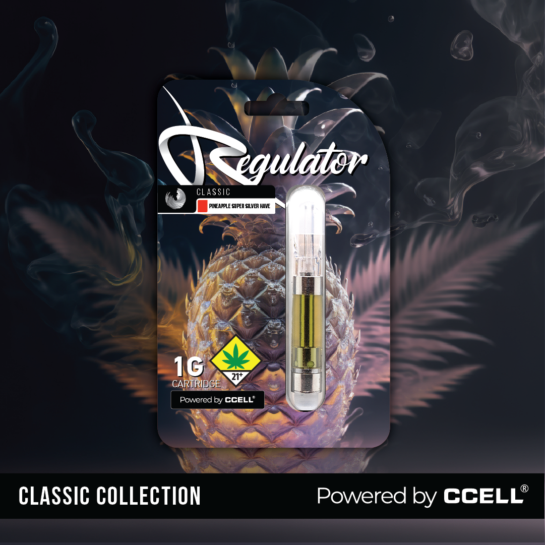 Photograph of product: Pineapple Super Silver Haze Cartridge | 1g