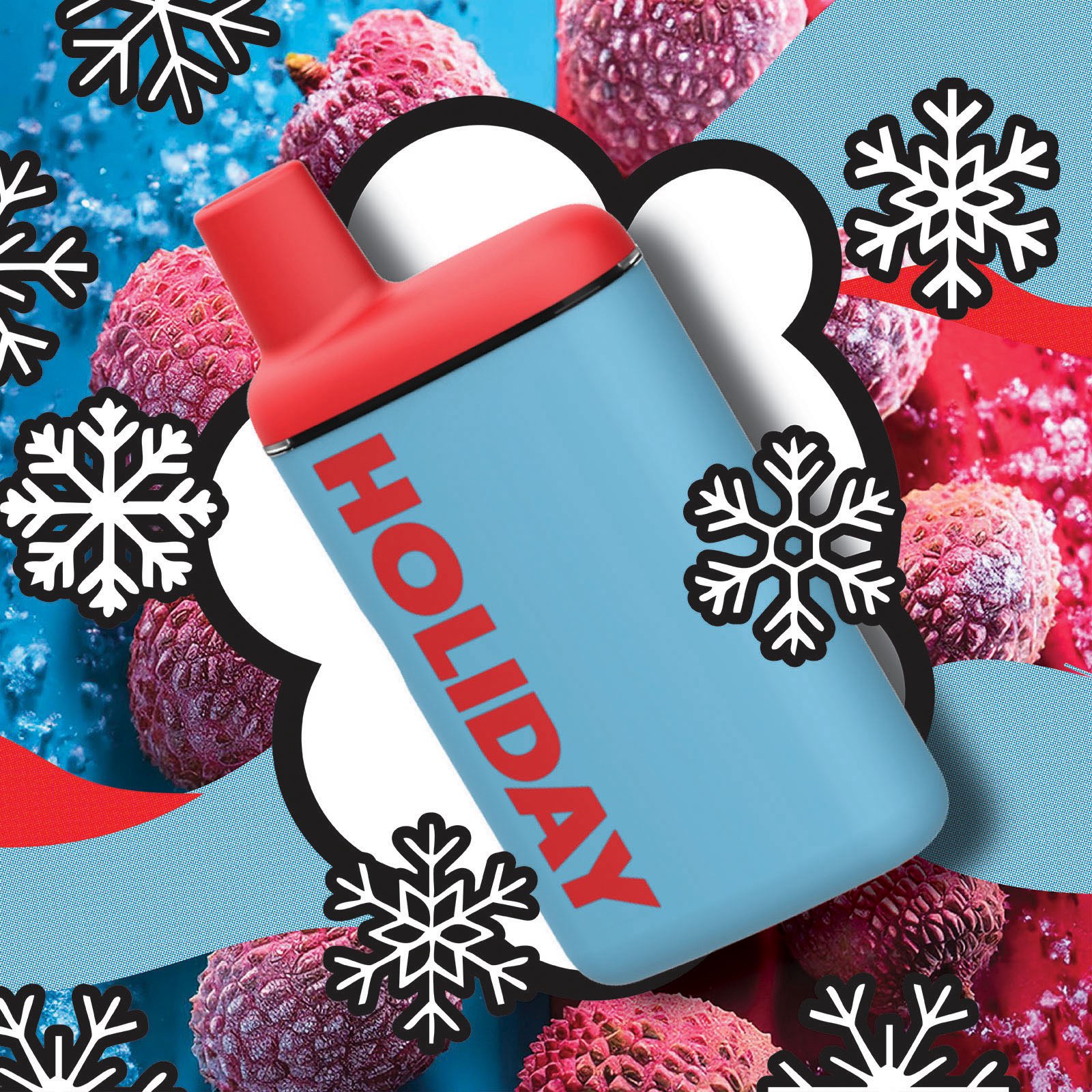 Photograph of product: Staycation - Hybrid Disposable - Holiday H-Bar