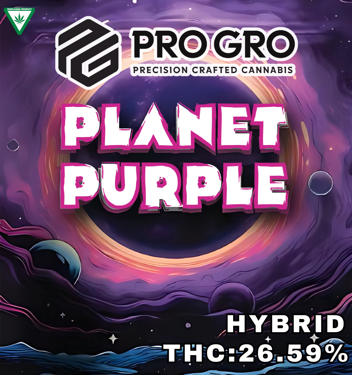 Photograph of product: Zaza Tier Deli - Planet Purple - 1g