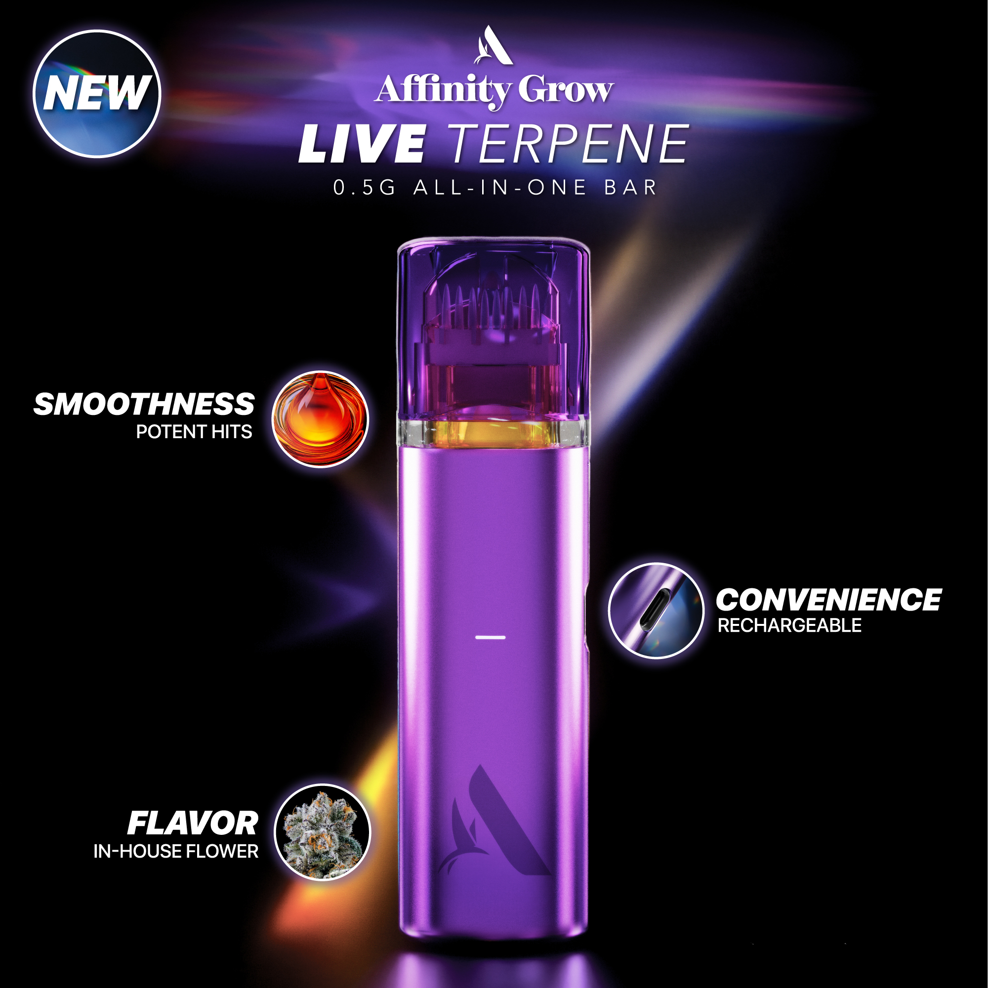 Photograph of product: AFFINITYGROW | Chem Roll | (AIO) Vape | .5g