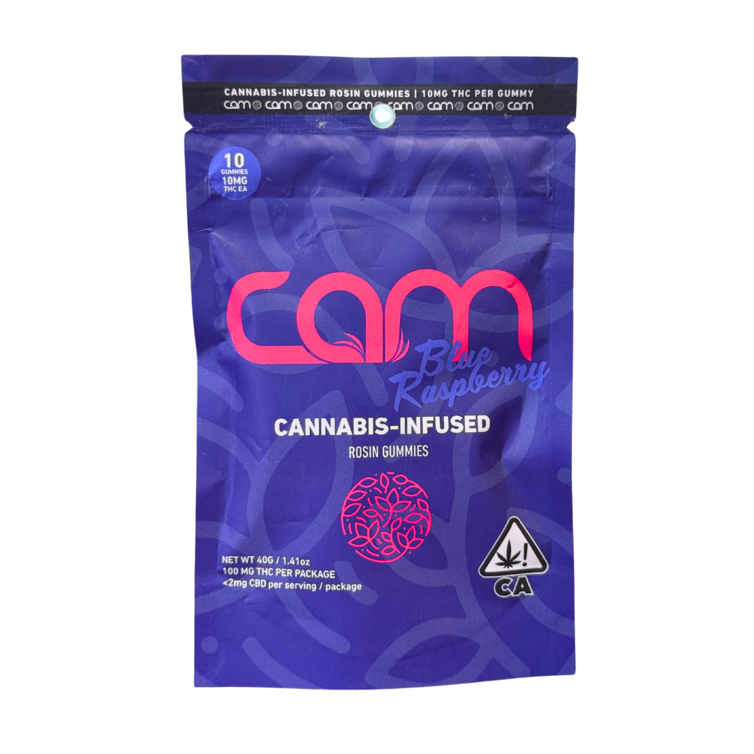 Photograph of product: BLUE RASPBERRY ROSIN GUMMIES