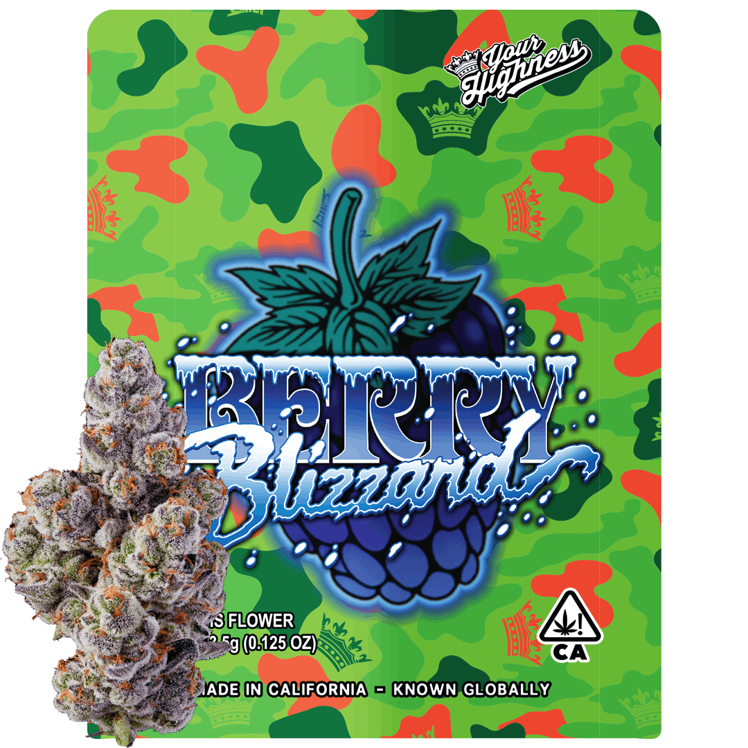 Photograph of product: BERRY BLIZZARD | 3.5G | Oui'd