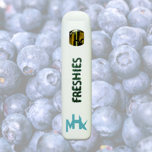 Photograph of product: Mile High Xtractions (H) Blueberry Freshies Disposable Cart
